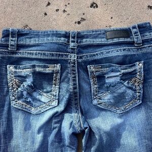 Women's Y2K Early 2000s Vintage Low-Rise Daytrip Virgo Bootcut Jeans